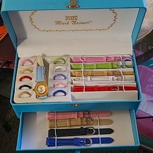Mark Naimer Women Watch w/ 10 Piece interchangeable  new